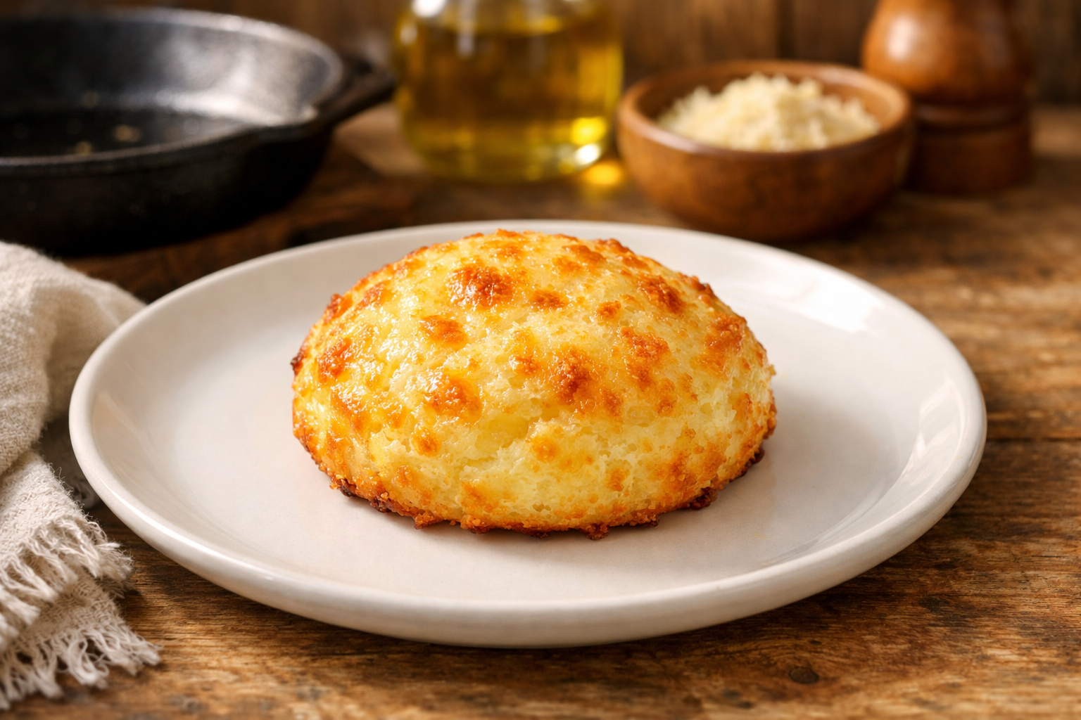 Pão de Queijo de Frigideira